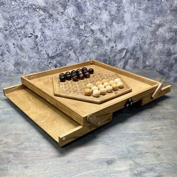 Настольная игра из дерева Абалон M Настольная игра из дерева Абалон M