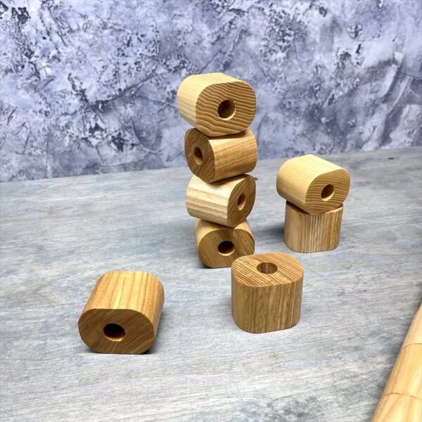 Настольная игра из дерева Башня из колец Форт Боярд Лайт