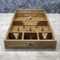Настольная игра из дерева Боулинг с волчком L
