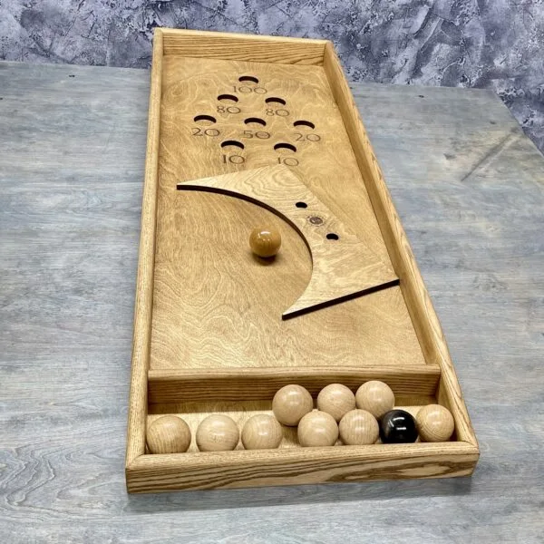 Настольная игра из дерева Кульбуто и Японский бильярд L 2 в 1 Настольная игра из дерева Кульбуто и Японский бильярд L 2 в 1