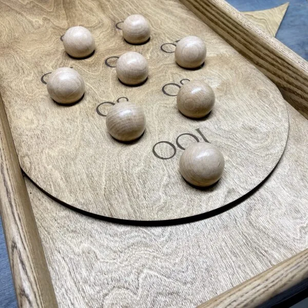 Настольная игра из дерева Кульбуто и Японский бильярд L 2 в 1