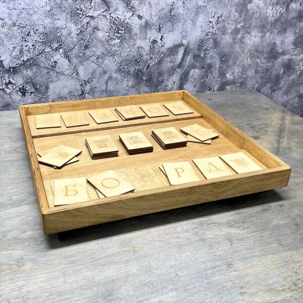 Настольная игра из дерева Карты Форт Боярд Лайт 