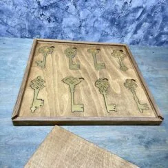 Настольная игра из дерева Ключница Форт Боярд Лайт