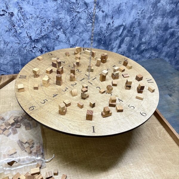 Настольная игра из дерева Балансир и Коридор 2 в 1