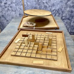 Настольная игра из дерева Балансир и Коридор 2 в 1