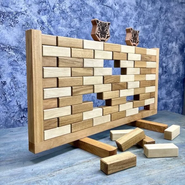 Настольная игра из дерева Кирпичики L