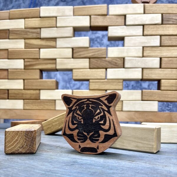 Настольная игра из дерева Кирпичики L