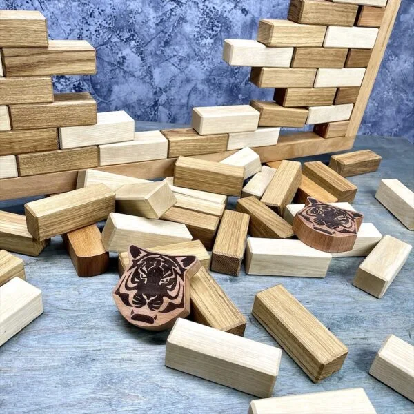 Настольная игра из дерева Кирпичики L