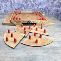 Настольная игра из дерева Матрешки М