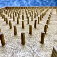 Настольная игра из дерева Плинко и Мемори L 2 в 1