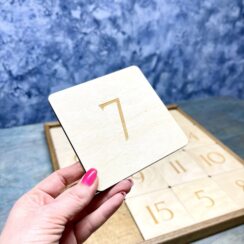 Настольная игра из дерева Пятнашки Лайт