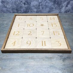 Настольная игра из дерева Пятнашки Лайт