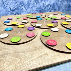 Настольная игра из дерева Шотландская Рулетка L