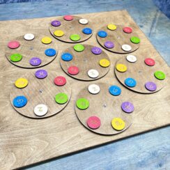 Настольная игра из дерева Шотландская Рулетка L