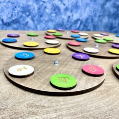 Настольная игра из дерева Шотландская Рулетка L