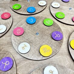 Настольная игра из дерева Шотландская Рулетка L