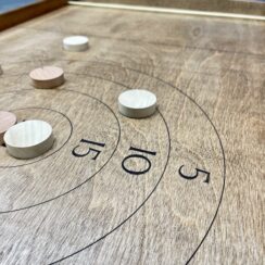 Настольная игра из дерева Стрельба по мишени на 2-х игроков L