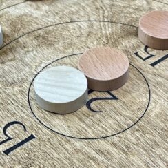 Настольная игра из дерева Стрельба по мишени на 2-х игроков L