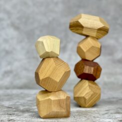 Настольная игра из дерева «Туми Иши» 10 камней XS