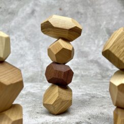 Настольная игра из дерева «Туми Иши» 10 камней XS