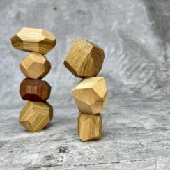 Настольная игра из дерева «Туми Иши» 10 камней XS