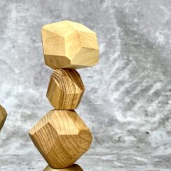 Настольная игра из дерева «Туми Иши» 15 камней XS