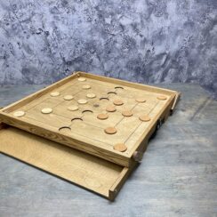 Настольная игра из дерева Мельница M