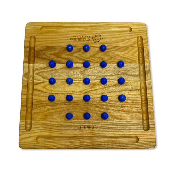 Настольная игра из дерева «21 шарик» № 2 XS