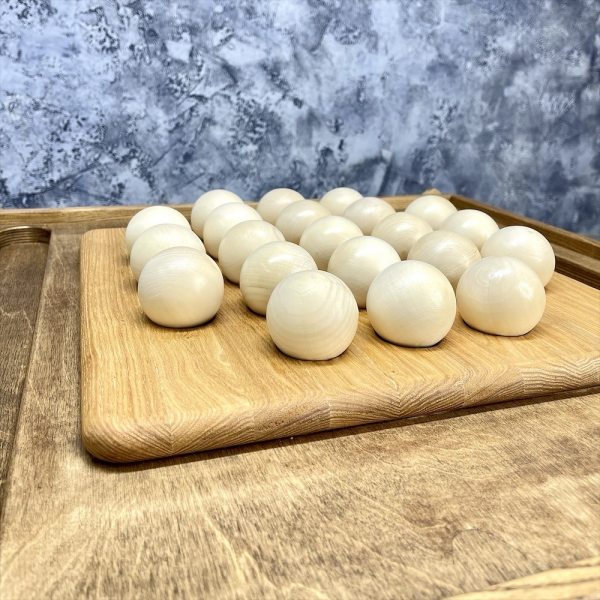 Настольная игра из дерева 21 шарик Премиум М