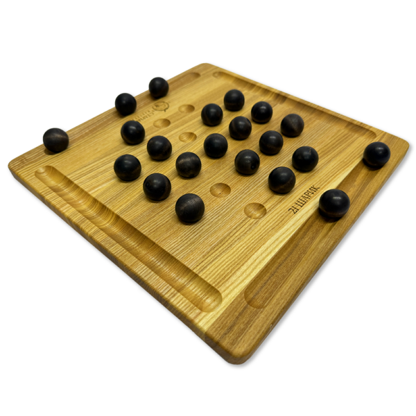 Настольная игра из дерева «21 шарик» XS