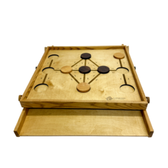 Деревянная игра «3 в ряд» М