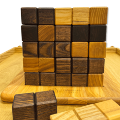 Деревянная головоломка «Тетрис 3D куб» М