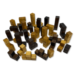 Деревянная головоломка «Тетрис 3D куб»