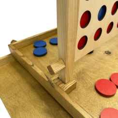 Настольная игра из дерева «4 в ряд» M