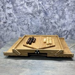 Настольная игра из дерева Абалон Премиум M