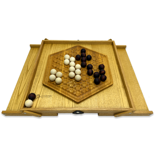 Настольная игра из дерева «Абалон» Премиум M