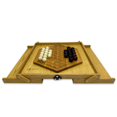 Настольная игра из дерева «Абалон» Премиум M