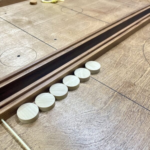 Деревянная игра  Аэрохоккей и Стрельба по мишени на 2-х игроков L 2 в 1 Деревянная игра  Аэрохоккей и Стрельба по мишени на 2-х игроков L 2 в 1