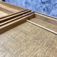 Деревянная игра  Аэрохоккей и Стрельба по мишени на 2-х игроков L 2 в 1