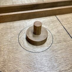 Деревянная игра  «Аэрохоккей и Стрельба по мишени» на 2-х игроков L 2 в 1