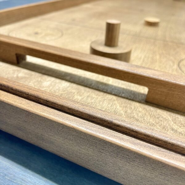 Настольная игра из дерева Аэрохоккей L