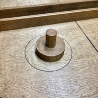 Деревянная игра «Аэрохоккей» L