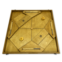 Настольная игра из дерева «Аэрохоккей на 4-х игроков» L