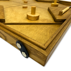 Настольная игра из дерева «Аэрохоккей на 4-х игроков» L