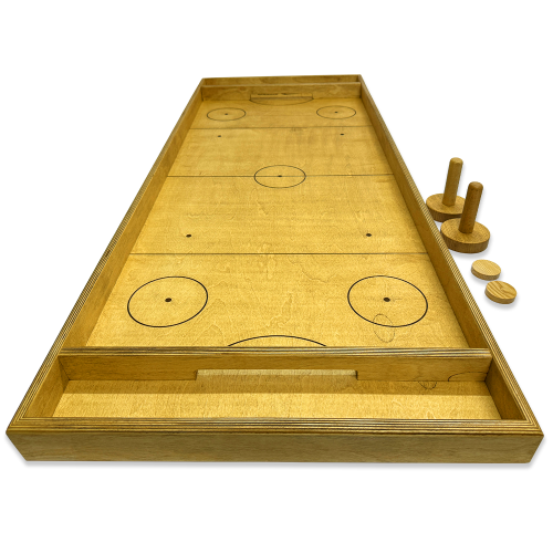 Деревянная игра «Аэрохоккей» XL из фанеры