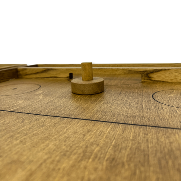 Деревянная игра  «Аэрохоккей и Вышибалы» на 2-х игроков L 2 в 1