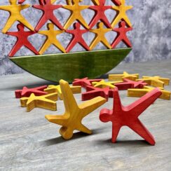 Настольная игра из дерева «Акробаты» в коробке № 2 S