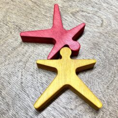 Настольная игра из дерева «Акробаты» в коробке № 2 S