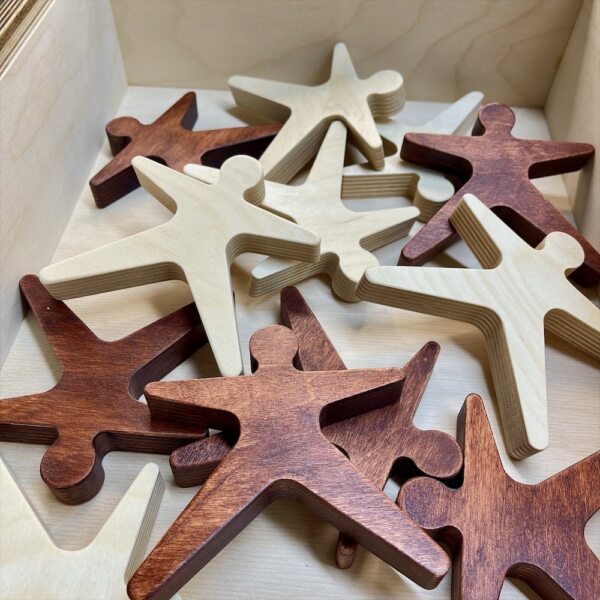 Настольная игра из дерева Акробаты в коробке № 3 S