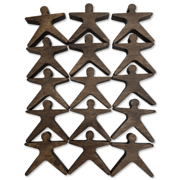 Настольная игра из дерева «Акробаты» в коробке № 3 S